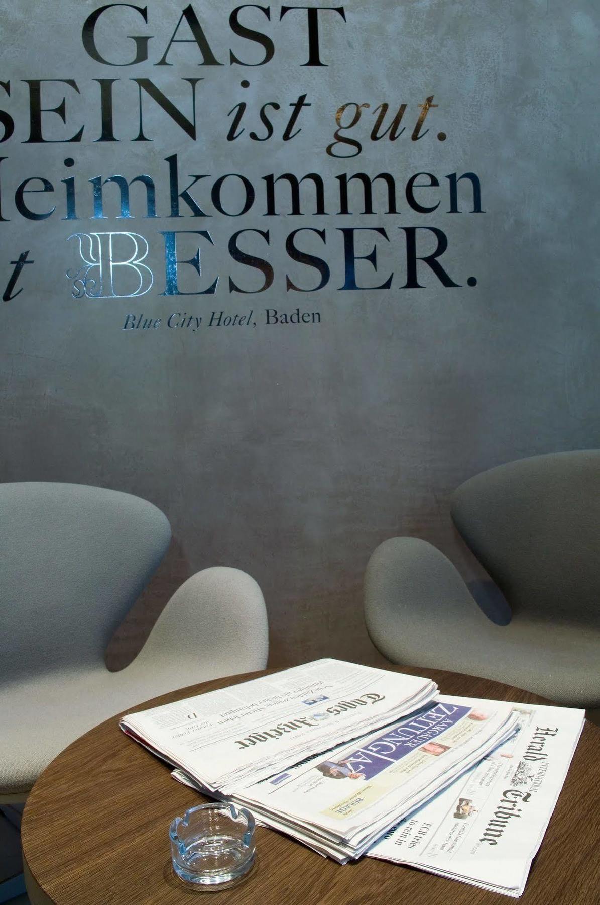 Blue City Boutique Hotel Baden Eksteriør billede